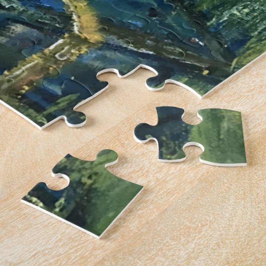 Blume Pot & Grad Cap Puzzle (Seite)