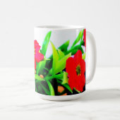 Blume Pot Kaffeetasse (VorderseiteRechts)