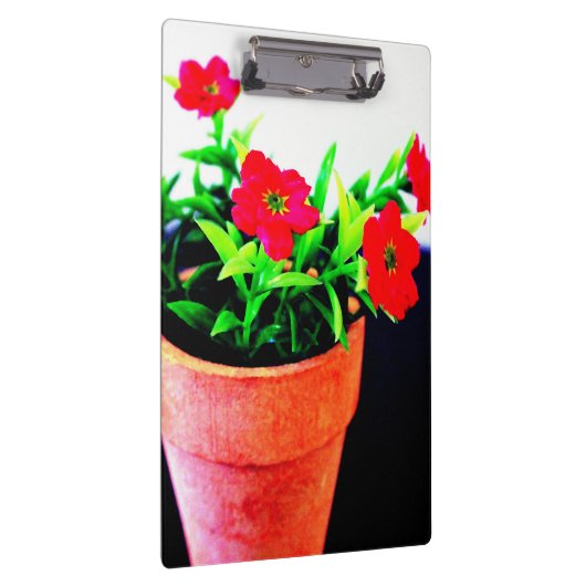 Blume Pot Klemmbrett (Rechts)