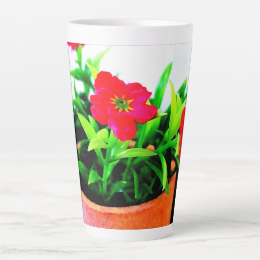 Blume Pot Milchtasse (Vorderseite)