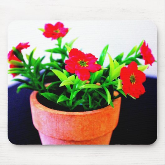 Blume Pot Mousepad (Vorne)