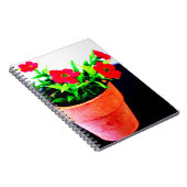 Blume Pot Notizblock (Rechte Seite)