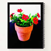 Blume Pot Notizblock (Rückseite)