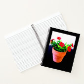 Blume Pot Notizblock (Innenseite)