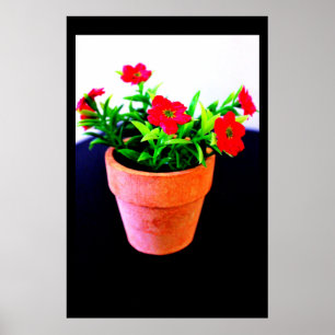 Blume Pot Poster