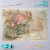 Blume Pot Seidenpapier (Basteln)