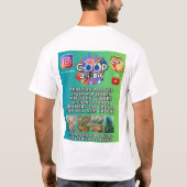 Blume Pot T-Shirt (Rückseite)