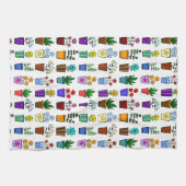 Blume Pots Geschirrtuch (Horizontal)