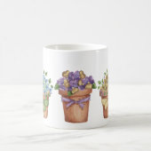 Blume Pots Kaffeetasse (Mittel)
