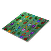 Blume Pots Keramik Tile Fliese (Seite)