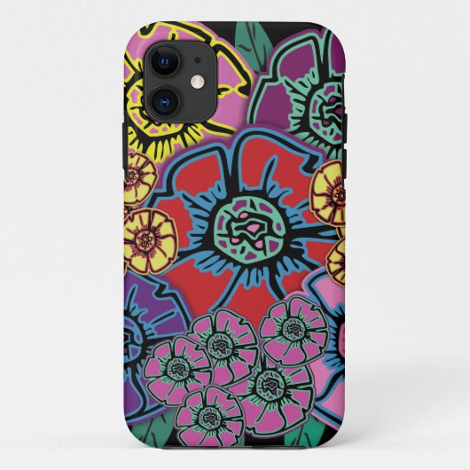 Blume Power #14 Case-Mate iPhone Hülle (Rückseite)