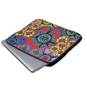 Blume Power #14 Laptopschutzhülle (Vorne Knopf)