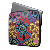 Blume Power #14 Laptopschutzhülle (Vorderseite Links)