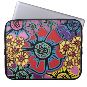 Blume Power #14 Laptopschutzhülle
