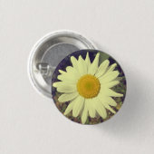Blume Power 3 cm Runder Abzeichen Button (Vorne & Hinten)