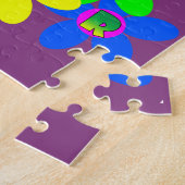Blume Power 60er-70er 2 Puzzle (Seite)