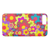 Blume Power 60er-Hippy Case-Mate iPhone Hülle (Rückseite (Horizontal))