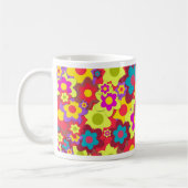 Blume Power 60er-Hippy Kaffeetasse (Links)