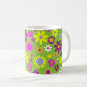 Blume Power 70er Jahre Sammlung Tasse (VorderseiteRechts)