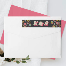 Blume Power 70er Retro Groovy Hochzeit