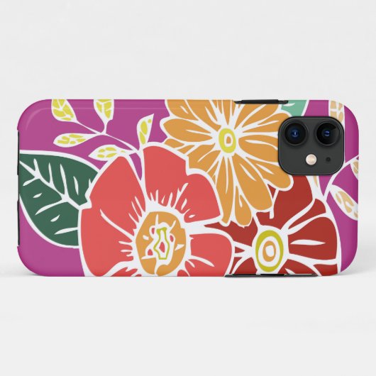 Blume Power #9 Case-Mate iPhone Hülle (Rückseite (Horizontal))