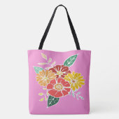 Blume Power #9 Tasche (Rückseite)