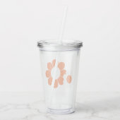 Blume Power Acryltrinkbecher (Rückseite)