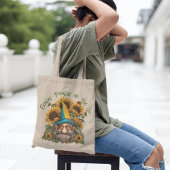 Blume Power auf der Go Tote Tasche