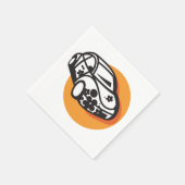 Blume Power Auto Niedlich Hippie Style Serviette (Ecke)