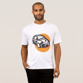 Blume Power Auto Niedlich Hippie Style T-Shirt (Vorne ganz)