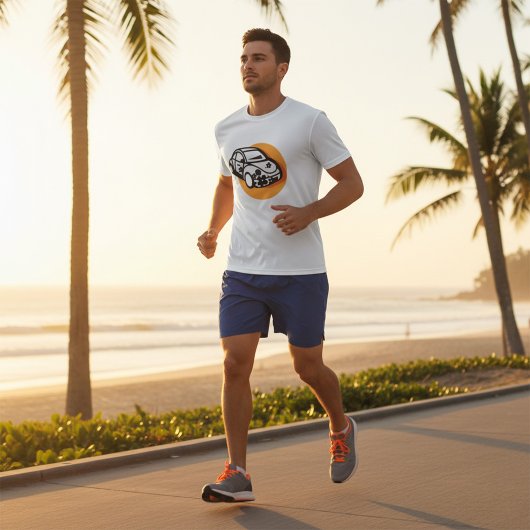 Blume Power Auto Niedlich Hippie Style T-Shirt