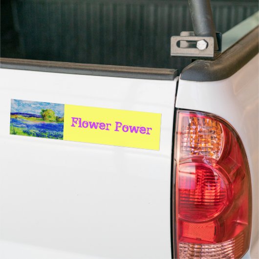 Blume Power Autoaufkleber (Auf Lkw)