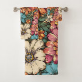 Blume Power Badhandtuch Set (Insitu)