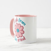 Blume Power BFTG Kaffee Tasse (Vorderseite Links)