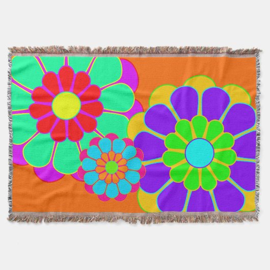 Blume Power Bloom I II III Decke (Vorderseite)