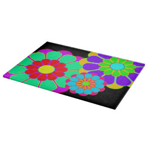 Blume Power Bloom I II III Schneidebrett