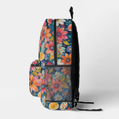 Blume Power Bloomin Bedruckter Rucksack (Rechts)