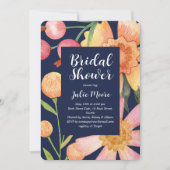 Blume Power Bridal Polterabend Einladung (Vorderseite)