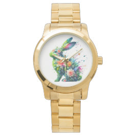 Blume Power Bunny Rabbit Armbanduhr