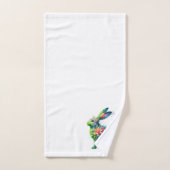 Blume Power Bunny Rabbit Handtuch (Handtuch)