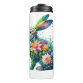 Blume Power Bunny Rabbit Thermosbecher (Vorderseite)