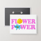 Blume Power Button (Vorderseite/Rückseite)