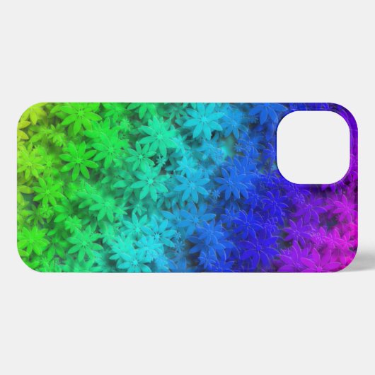 Blume Power Camouflage iPhone Case Hülle (Rückseite (Horizontal))