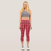 Blume Power Capri Leggings (Vorderseite)