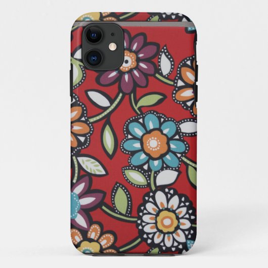 Blume Power Case-Mate iPhone Hülle (Rückseite)