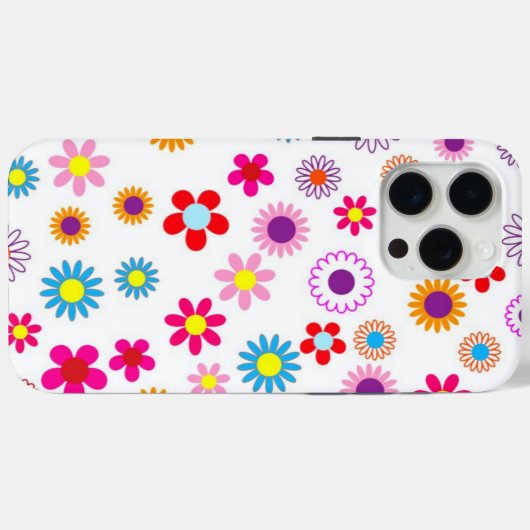 Blume Power Case-Mate iPhone Hülle (Rückseite (Horizontal))