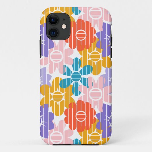 Blume Power Case-Mate iPhone Hülle (Rückseite)