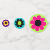 Blume Power Confetti Konfetti (Vorderseiten)