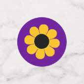 Blume Power Confetti Konfetti (Klein Vorderseite)
