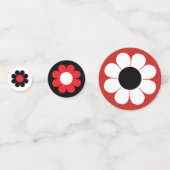 Blume Power Confetti Konfetti (Vorderseiten)